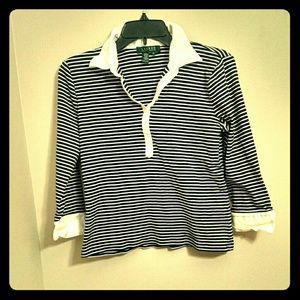 Ralph Lauren Striped Top Medium